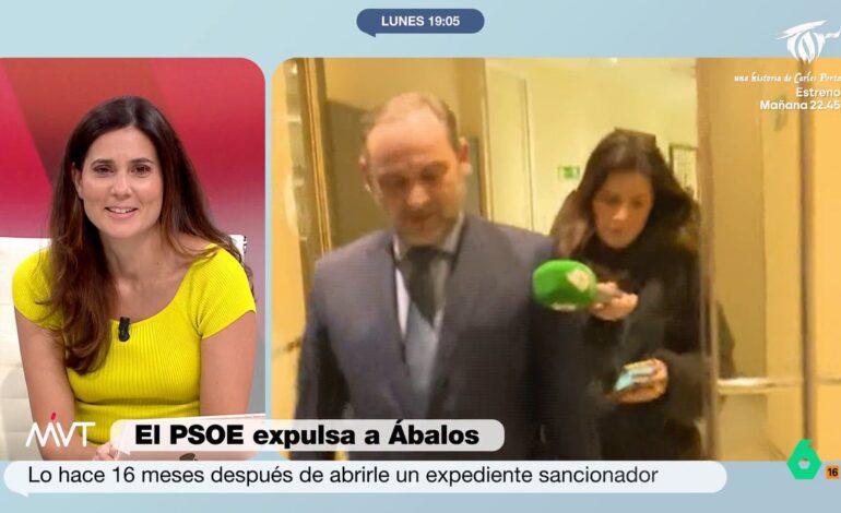 María Llapart recuerda el día que preguntó a Ábalos si se había enriquecido ilícitamente: “No nos pegó de milagro”