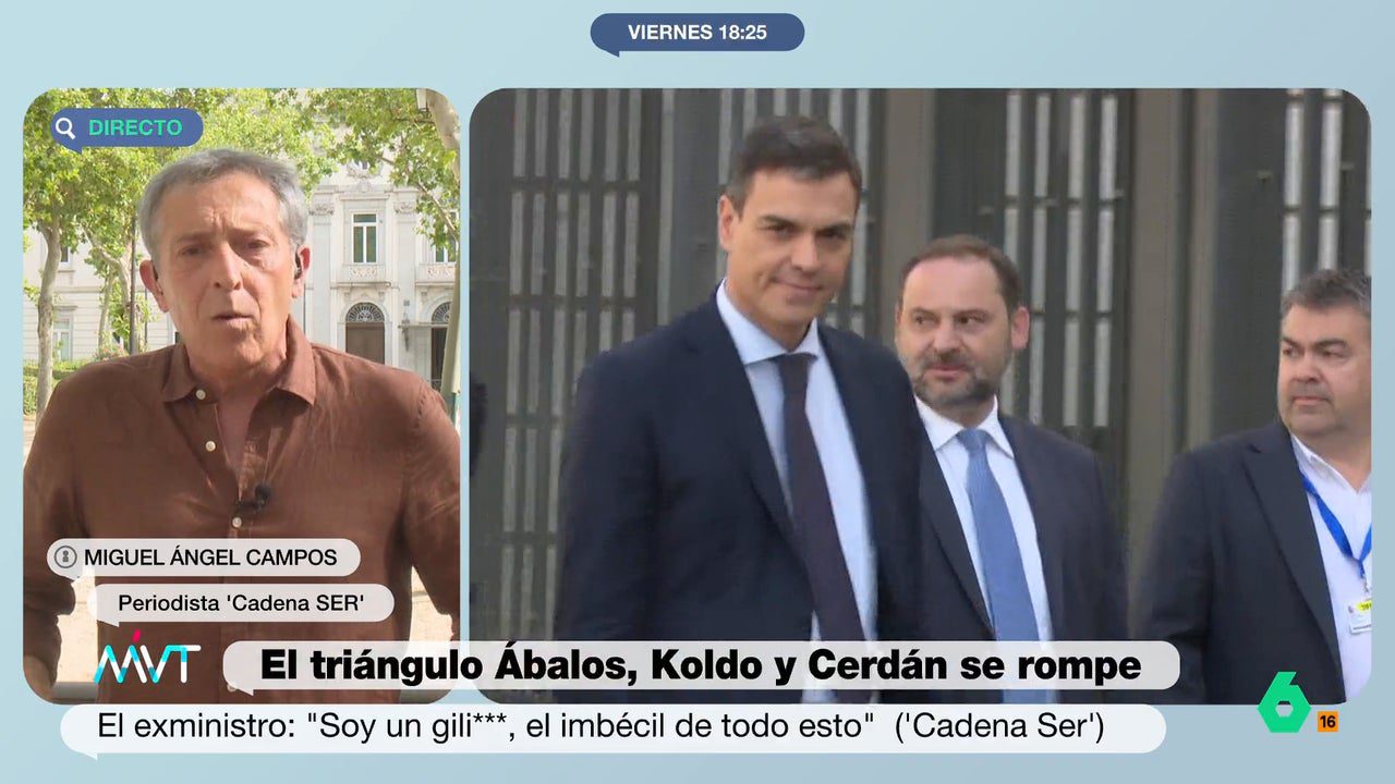 Ábalos es una bomba de relojería de cara a su declaración del lunes