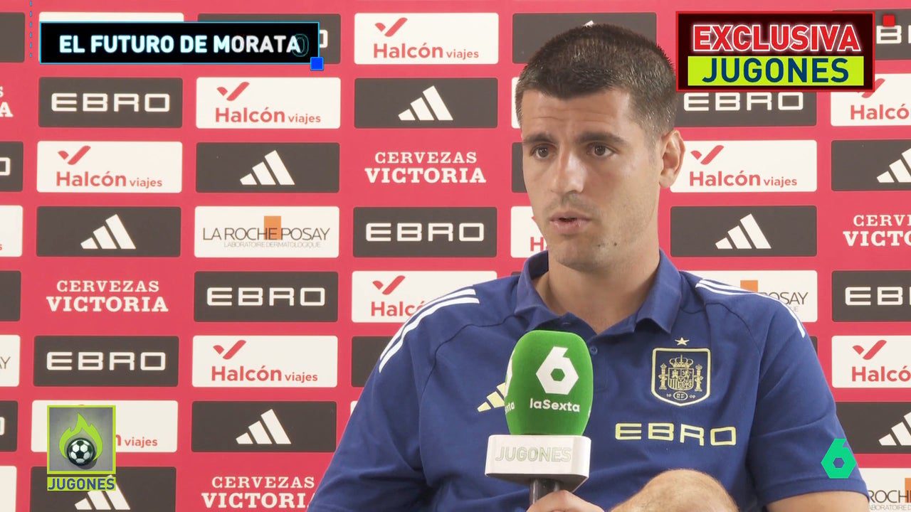 Álvaro Morata desvela a ‘Jugones’ su próximo equipo en España: ¡el Getafe!