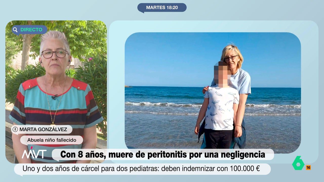 "Es irrisoria, me hace sentir que no valemos nada": la abuela del menor fallecido por negligencia médica critica la sentencia