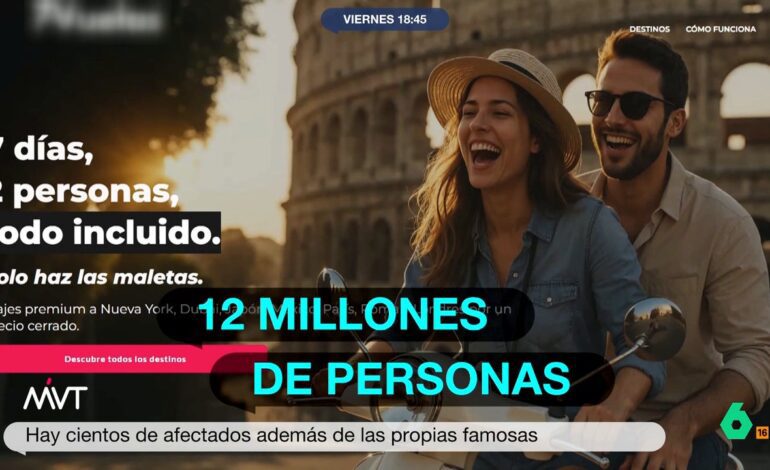 Al menos 100 personas estafadas por una web de viajes online promocionada por influencers