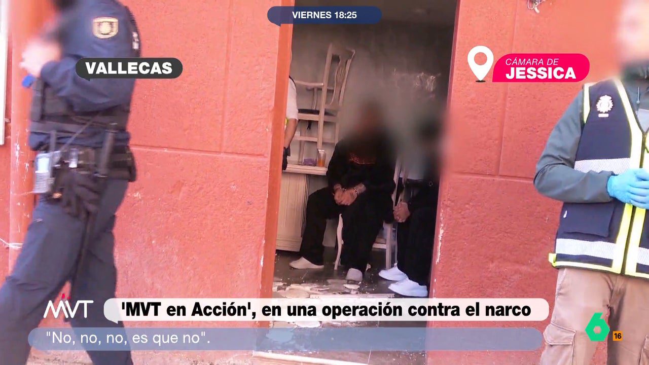 ‘MVT en Acción’ se adentra en la ‘Operación Kaiser’ contra el narcotráfico en Rivas, Vallecas y la Cañada Real