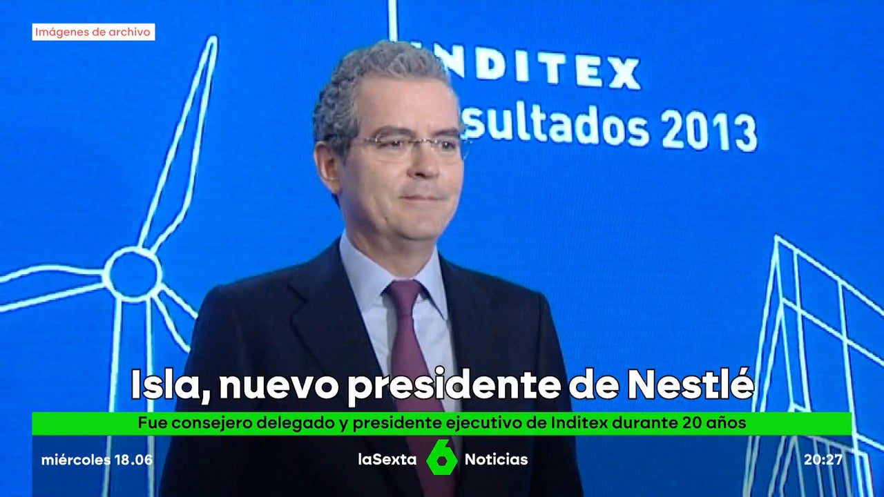 Nestlé nombra a Pablo Isla como máximo presidente global de la firma