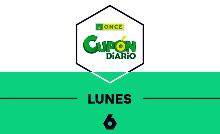Comprobar el resultado del sorteo del Cupón Diario de la ONCE de hoy, lunes 9 de junio de 2025