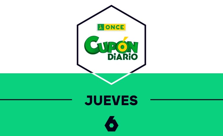Comprobar el resultado del Cupón Diario de la ONCE de hoy, jueves 26 de junio de 2025