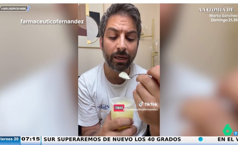 así reacciona Hans Arús al saber que el helado es la mejor solución para el dolor de garganta