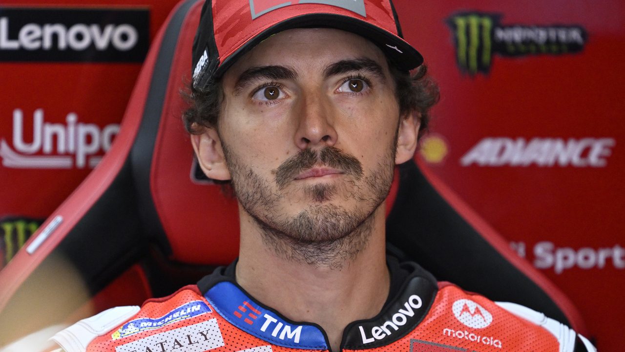 La desolación de Bagnaia tras la ‘sprint’ del GP de Aragón: «No hay solución»