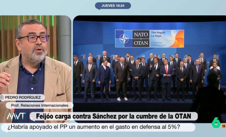 Pedro Rodríguez, sobre la cumbre de la OTAN: "Estamos en la democracia del peloteo"