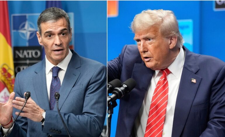 A Trump no se le olvida el desafío de España y asegura que dedicará el 5% de su PIB a defensa