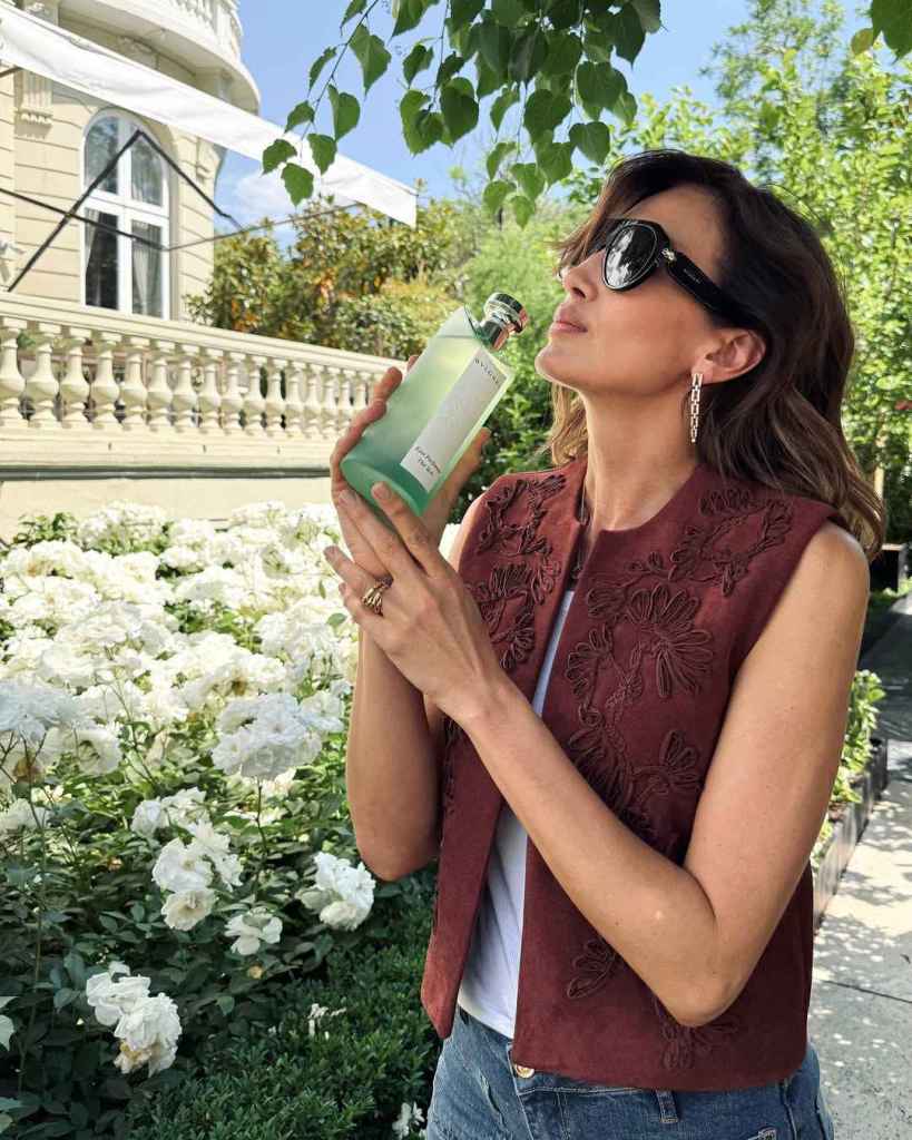 Nieves Álvarez admitió hace años que Eau Perfume At The Green of Bulgari es su perfume todos los días