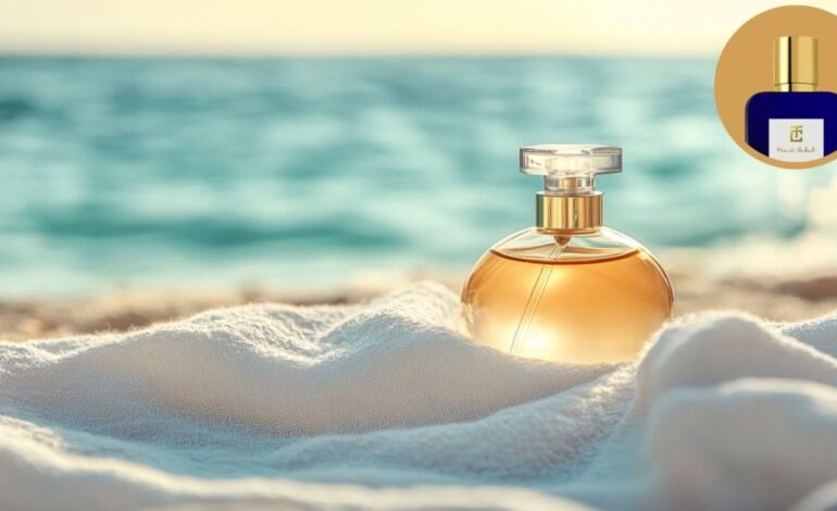 el perfume marino con sello español que cuya fragancia nos transporta a una de las islas griegas más famosas