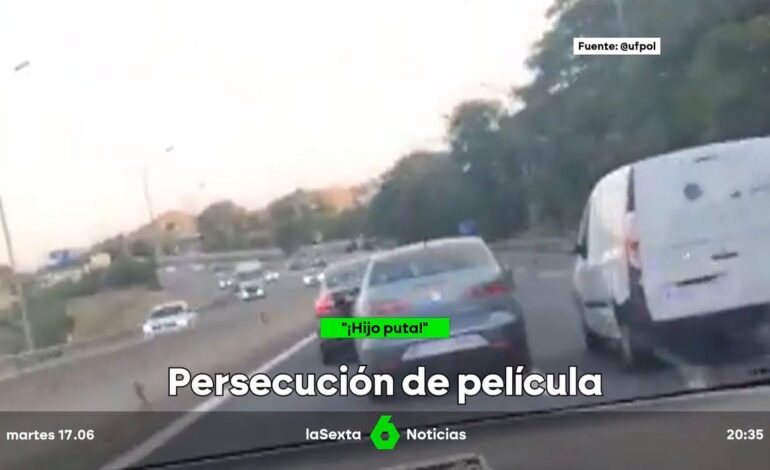 Persecución de película de la Policía a dos ladrones: "¡Dejen de comunicar! ¡Se sale!"