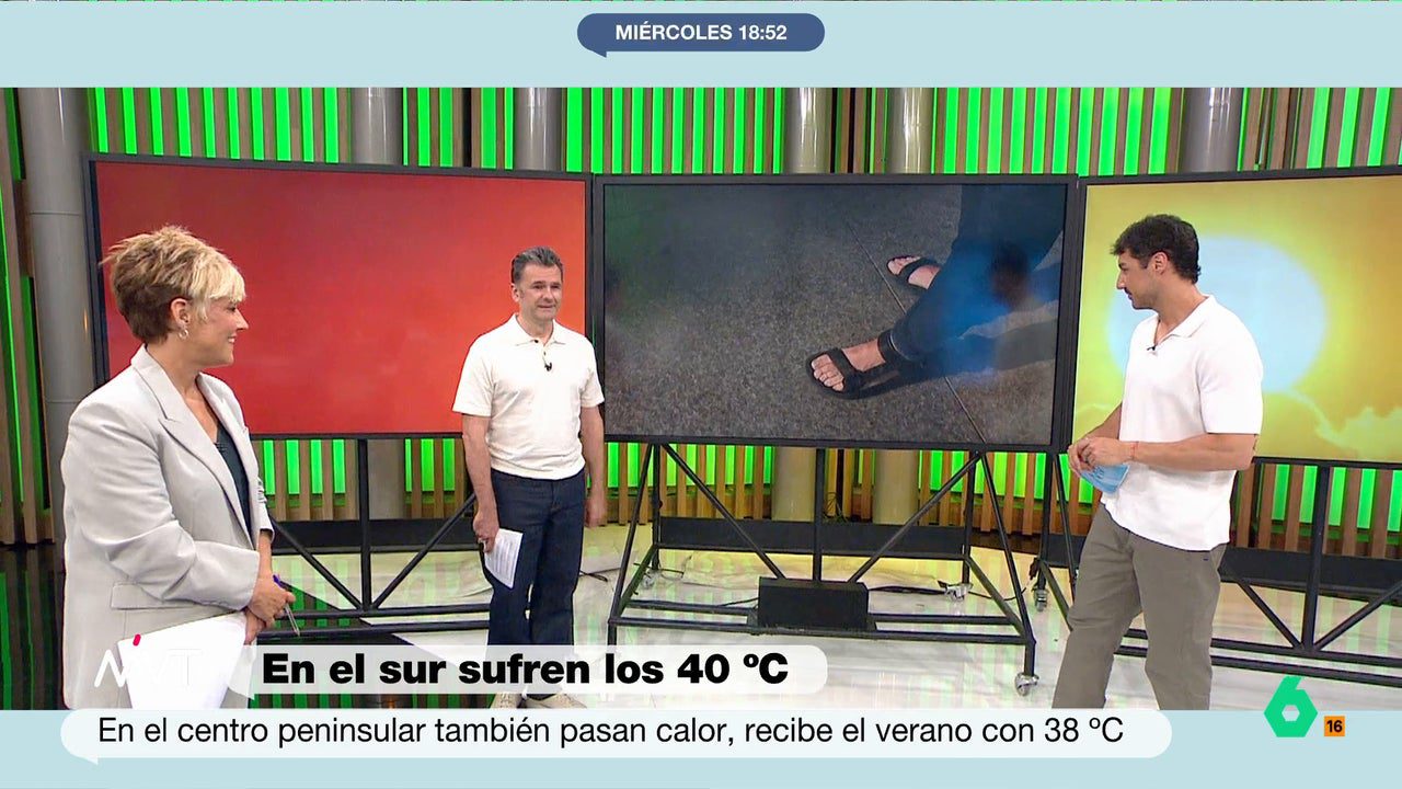 Iñaki López pide perdón a la audiencia después de que Javier Bastida enseñe los pies: «Perdemos audiencia a chorros»