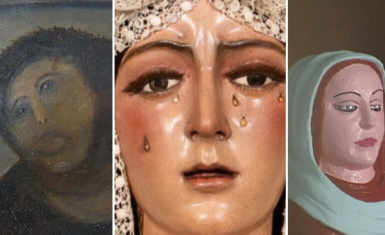Del Ecce Homo a la Virgen de Chamorro: las otras 'Macarenas' de España famosas por sus polémicas restauraciones