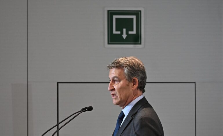 Feijóo afirma que Sánchez tiene «el proyecto más lesivo para la nación» incluida «la predemocracia»