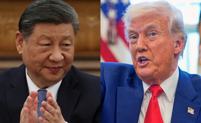 Xi Jinping y Donald Trump mantienen su primera conversación telefónica desde el estallido de la guerra arancelaria