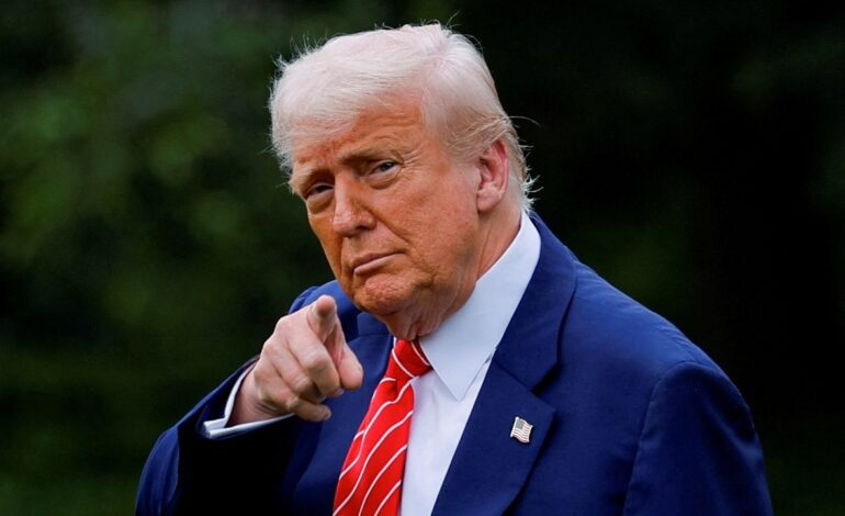 Trump cumple su amenaza y duplica los aranceles al acero y el aluminio, menos a Reino Unido