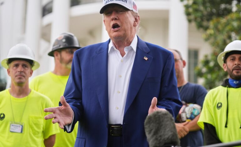Trump afirma que ya es tarde para negociar con Irán y advierte que «nadie sabe» si atacará o no