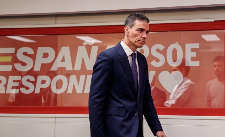 Ni elecciones ni cuestión de confianza, la consigna de Sánchez a Ferraz es «aguantar»