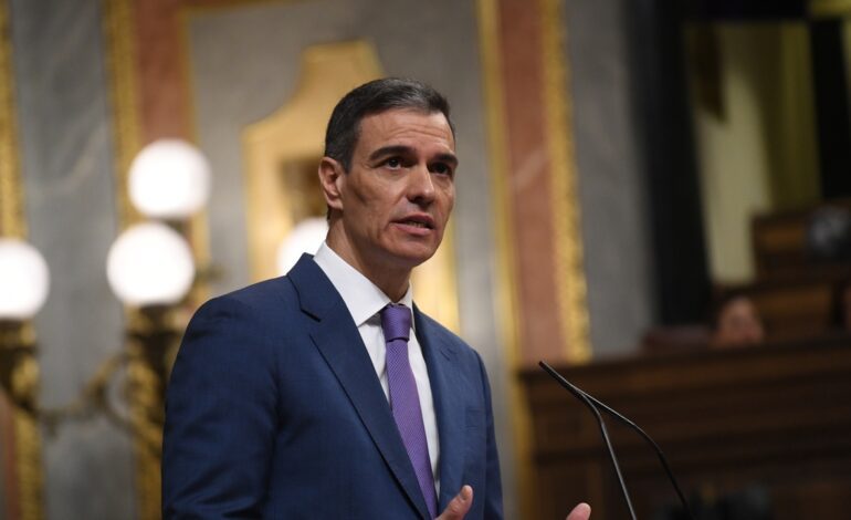 Pedro Sánchez acudirá a la sesión del control al Gobierno en el Congreso tras la dimisión de Santos Cerdán