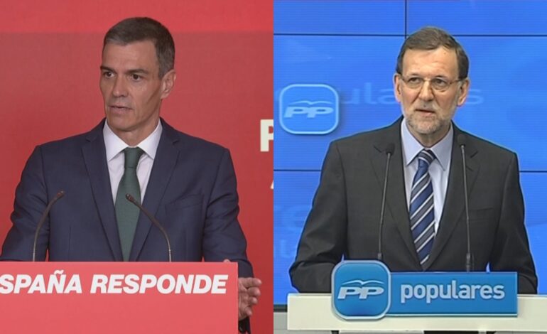así han reaccionado Sánchez y Rajoy a los casos de corrupción de PSOE y PP
