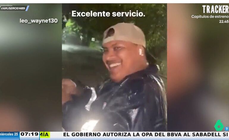 Porque hay gente de mi color trabajando…