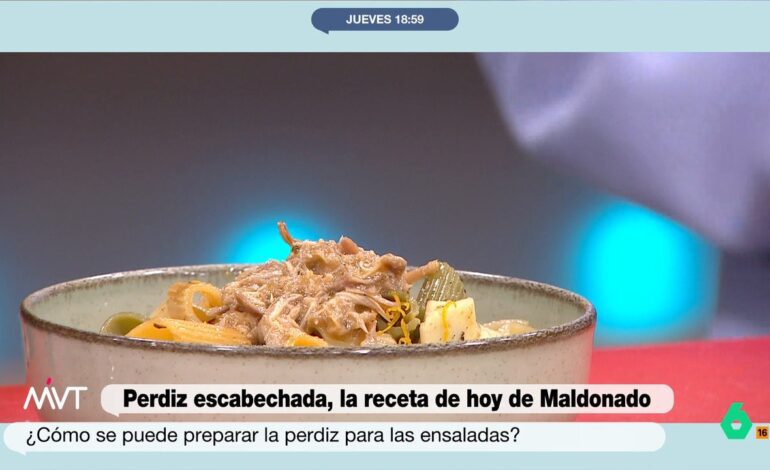 La receta de Carlos Maldonado para hacer perdiz escabechada en cuatro sencillos pasos