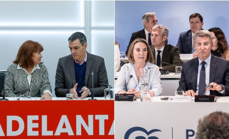 Sánchez y Feijóo encaran sus comités de partido para afianzar sus liderazgos