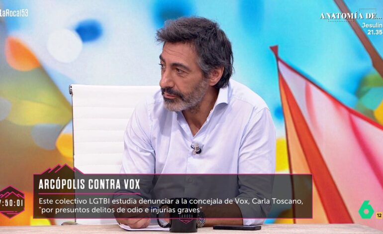 Juan del Val responde a los ataques homófobos de Carla Toscano (Vox)