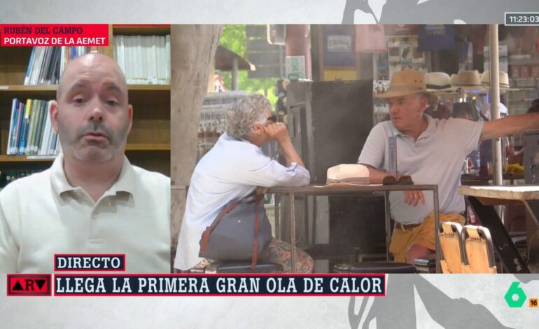 ¿Qué días se alcanzará el pico de la ola de calor en España? Rubén del Campo (AEMET) responde