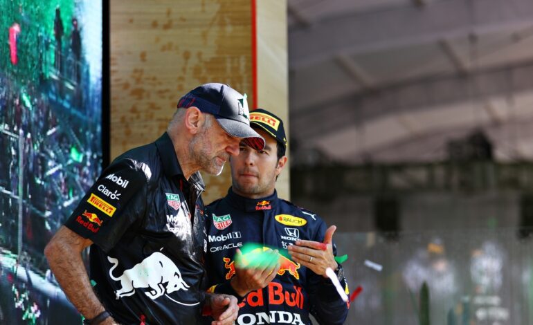 Sergio Pérez analiza los problemas de Red Bull: «Cuando Newey se fue…»