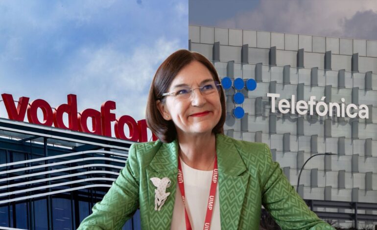 Cani Fernández, presidenta de la CNMC, da su aprobación a la compra de Vodafone por parte de Telefónica