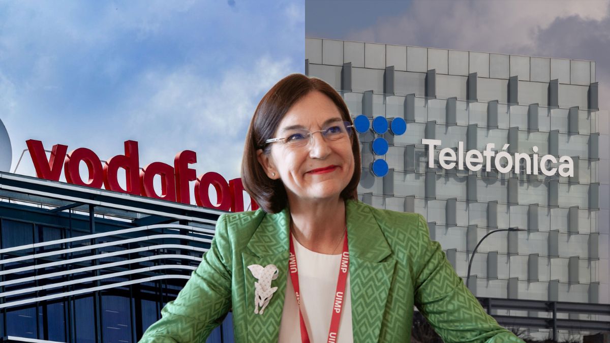Cani Fernández, presidenta de la CNMC, da su aprobación a la compra de Vodafone por parte de Telefónica