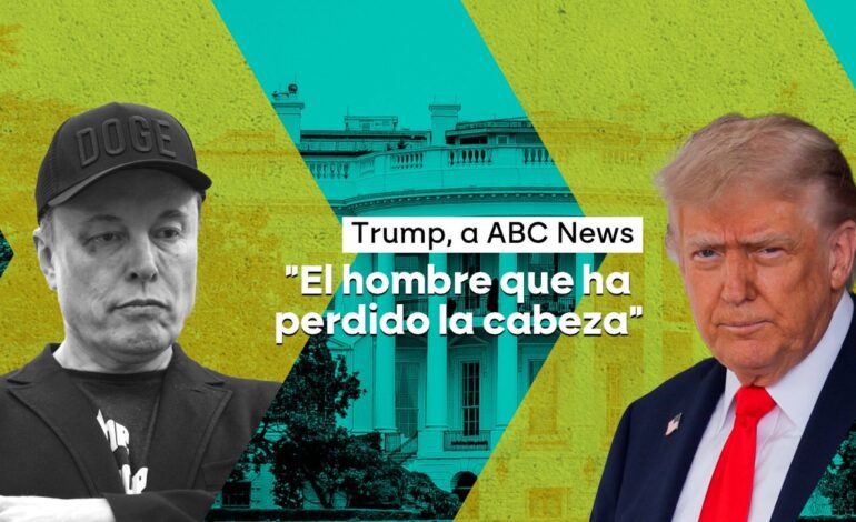 Musk recula en su choque con Trump y el presidente le achaca haber «perdido la cabeza»