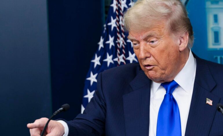 Trump amenaza a Irán con nuevos bombardeos si intenta reconstruir el programa nuclear