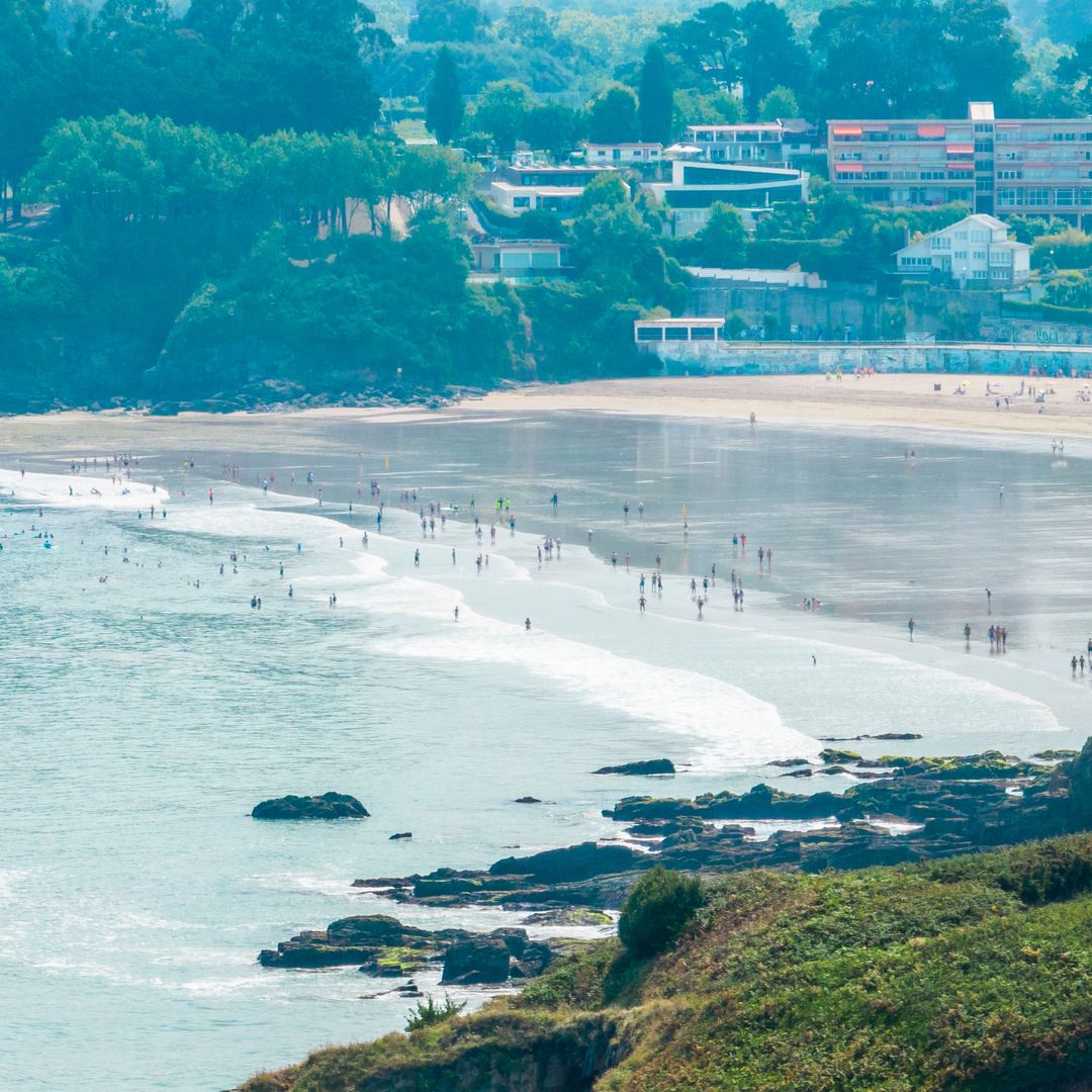 Playa de Bastiagueiro, Oleiros, A Coruña, Galice