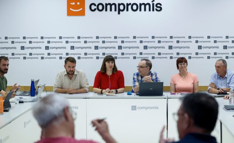 Compromís evita la ruptura con Sumar pero revisará el pacto con el grupo