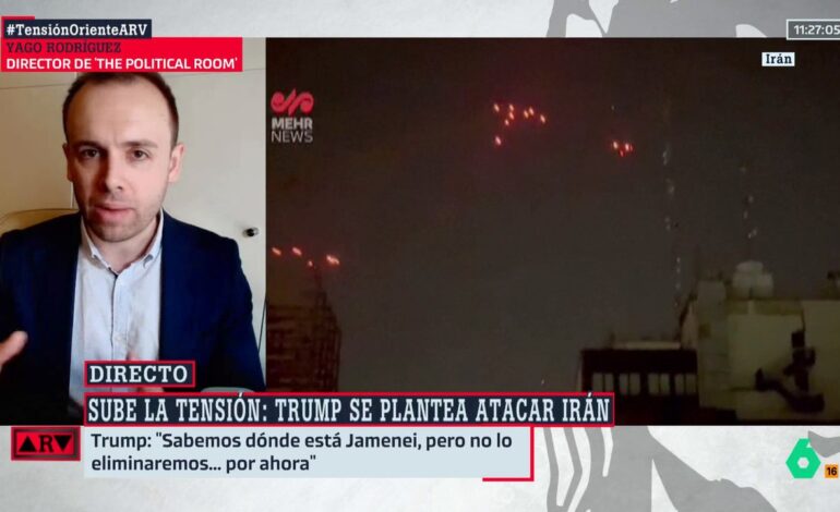 Está realizando un despliegue aéreo propio de una ofensiva de gran magnitud