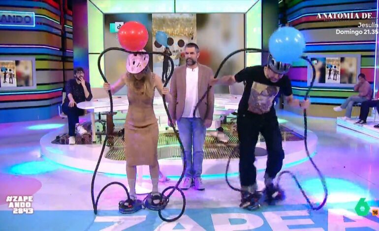 María Gómez y Nacho García se enfrentan en un divertido juego: «Tenemos una pinta estupenda»