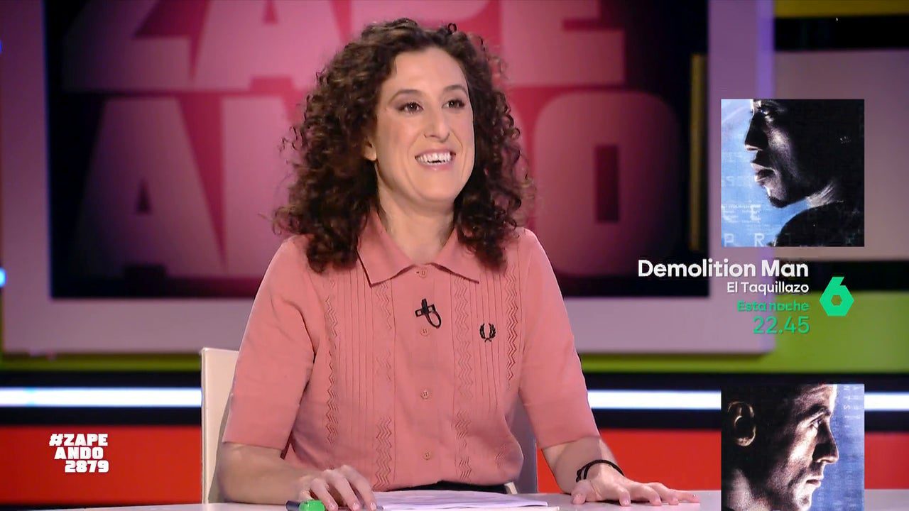 Laura del Val se estrena como zapeadora: «Estás para robar panderetas»