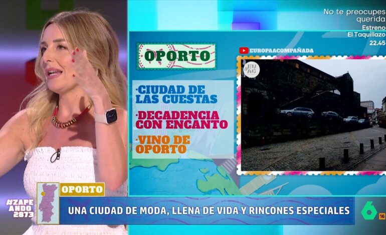 Marina Comes desvela qué no te puedes perder si visitas Oporto