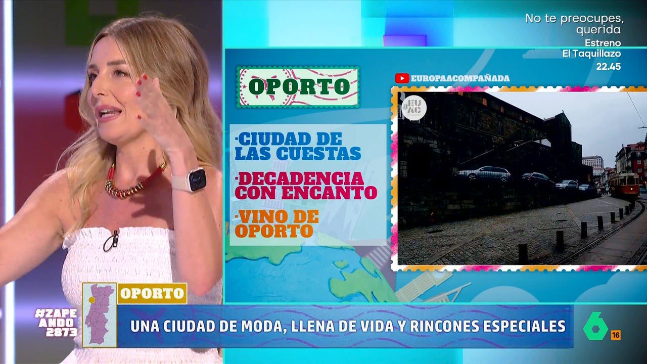Marina Comes desvela qué no te puedes perder si visitas Oporto