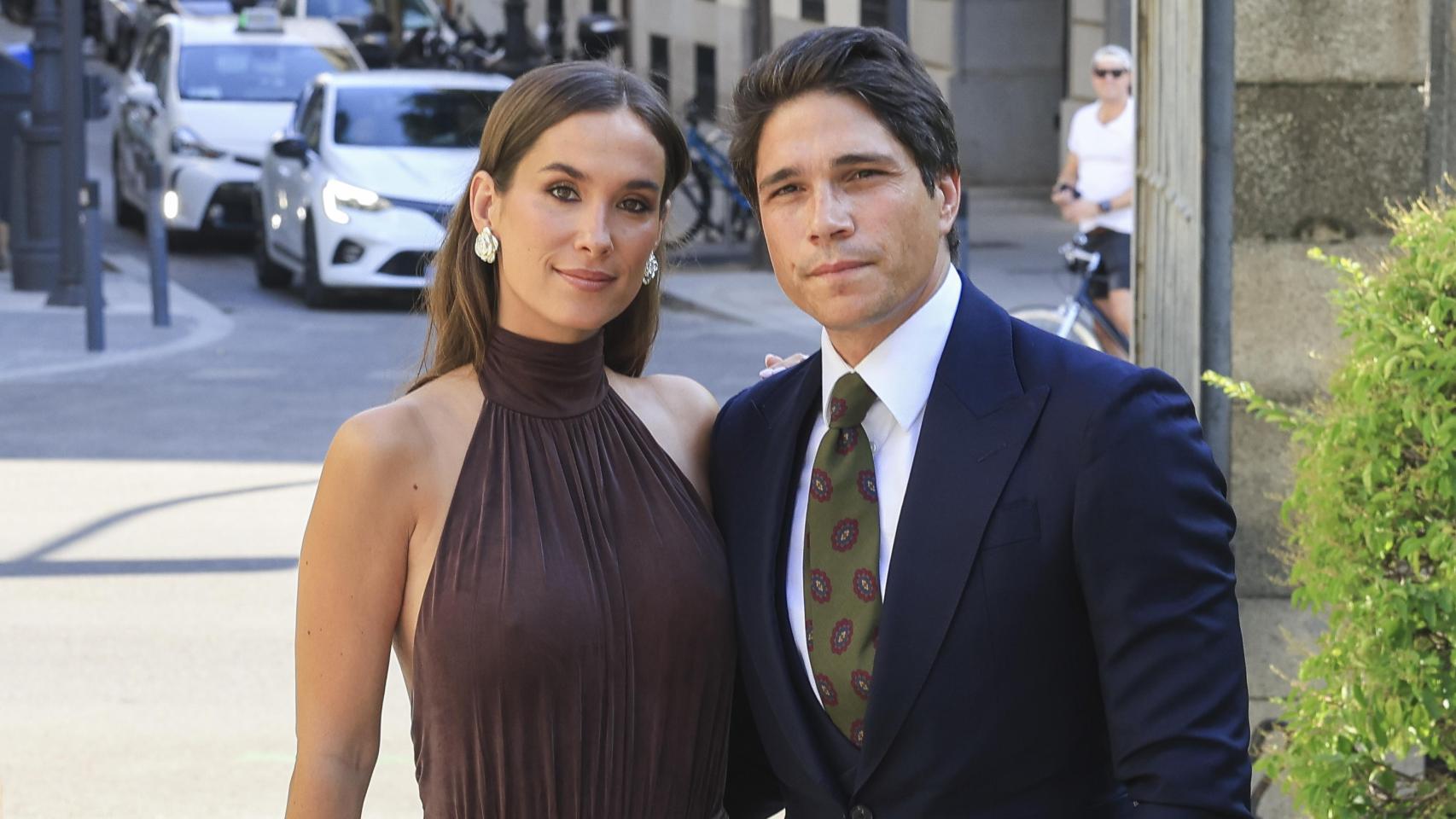 María Pombo, una de las invitadas mejor vestidas del maratón de bodas de este pasado fin de semana