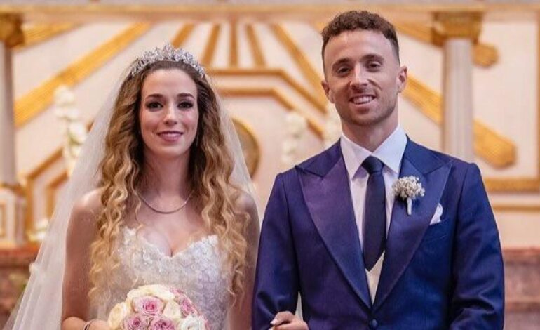 Rute Cardoso, la viuda de Diogo Jota y madre de sus tres hijos que llora su trágica pérdida 11 días después de su boda