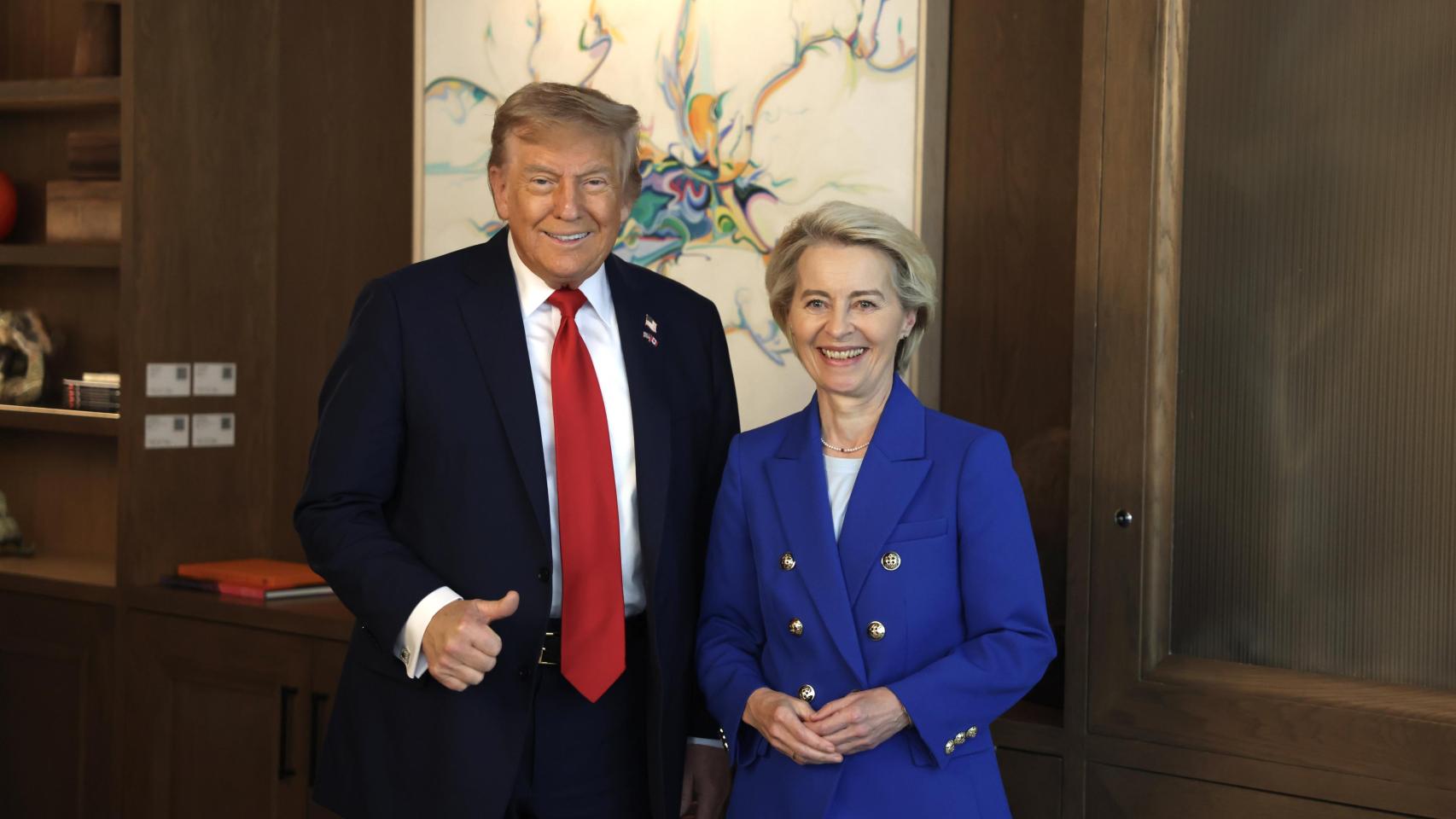 La UE no logra cerrar el acuerdo comercial con Trump a 5 días del fin de la tregua arancelaria