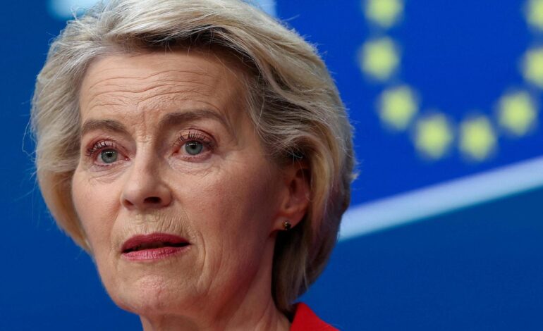 Von der Leyen aplaza de nuevo el primer paquete de represalias contra Trump para seguir negociando hasta el 1 de agosto
