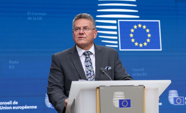Bruselas avisa de que el arancel del 30% de Trump equivaldría a «prohibir» el comercio entre la UE y EEUU