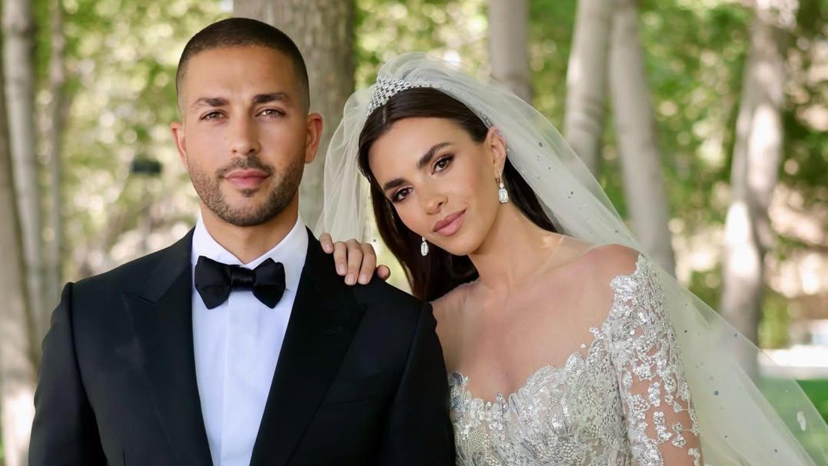 una boda de ensueño y un vestido de novia de ‘mil y una noches’