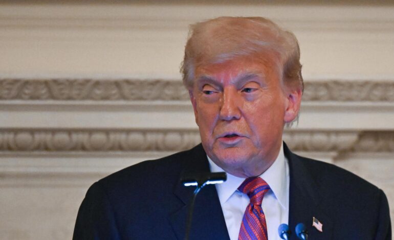 Trump tilda de «alborotadores» y de «lunáticos de izquierda» a los que exigen la publicación de los papeles del caso Jeffrey Epstein