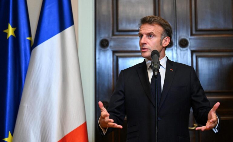 Macron anuncia que Francia reconocerá al Estado de Palestina en septiembre
